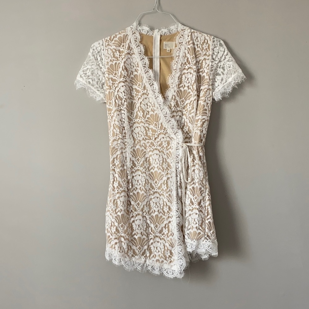 VICI size small skort side tie romper